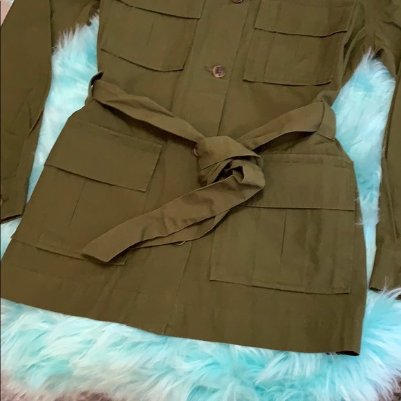 NEW! Green Utility Jacket XS - Picture 4 of 6